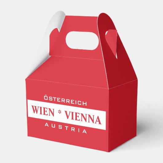 Wien - Zollbegünstigungsboxen für Wien Geschenkschachtel (Vorderseite)