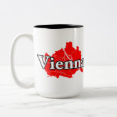 Wien Zweifarbige Tasse (Links)