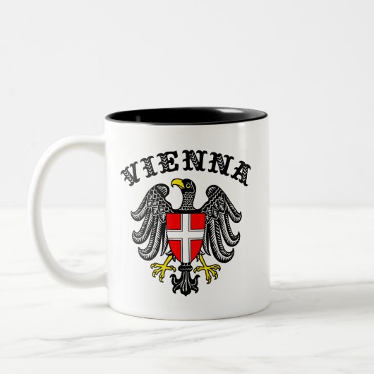 Wien Zweifarbige Tasse (Links)