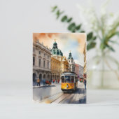 Wiener Aquarellkunst Postkarte (Stehend Vorderseite)