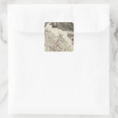 Wiener Dekret Quadratischer Aufkleber (Tasche)