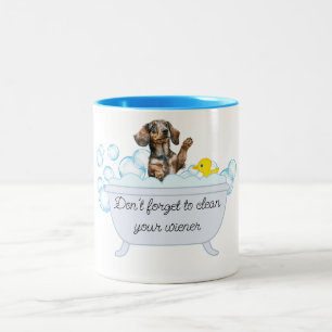WIENER DOG BUBBLE BATH KAFFEETASSE