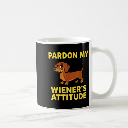 Wiener Dog Dachshund Kaffeetasse (Rechts)