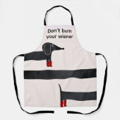 Wiener Dog Schürze (Vorderseite)