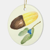 Wiener Fingers Chocolate Biscuit Weihnachten Keramik Ornament (Links)