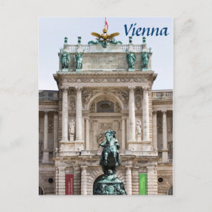 Wiener Foto Neue Hofburg Postkarte