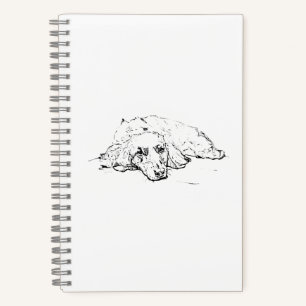 Wiener-Hund-Liebhaber-Geschenk, Dachshund-Besitzer Notizblock
