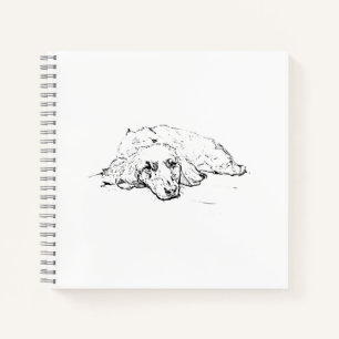 Wiener-Hund-Liebhaber-Geschenk, Dachshund-Besitzer Notizblock