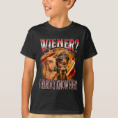 Wiener I Hardly Know Her Dachshund Bootleg Funny P T-Shirt (Vorderseite)