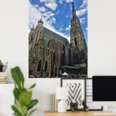 Wiener Kathedrale Poster (Heimbüro)