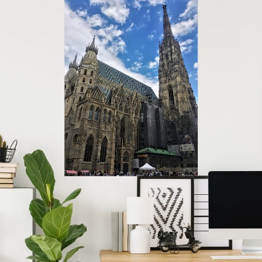Wiener Kathedrale Poster (Heimbüro)