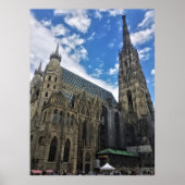 Wiener Kathedrale Poster (Vorne)