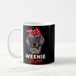 Wiener Mama Lustiger Dachshund Liebhaber Weiner Hu Kaffeetasse