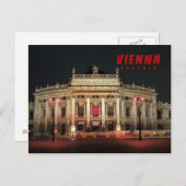 Wiener Nachtlicht Postkarte (Vorne/Hinten)