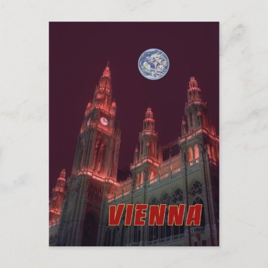 Wiener Nachtlicht Postkarte (Vorderseite)