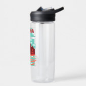 Wiener Reiseplakat Trinkflasche (Links)