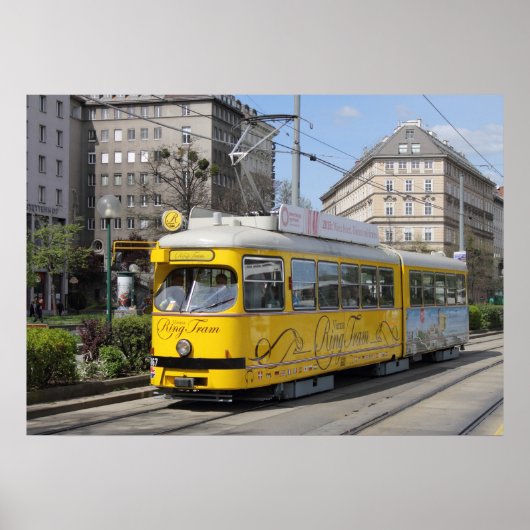 Wiener Ringbahn Poster (Vorne)