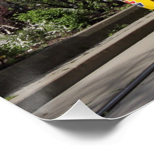 Wiener Ringbahn Poster (Ecke)