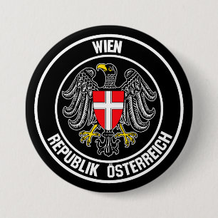 Wiener RundEmblem Button