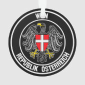 Wiener RundEmblem Ornament (Rückseite)