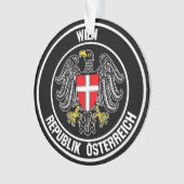 Wiener RundEmblem Ornament (Vorderseite)