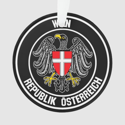 Wiener RundEmblem Ornament (Vorderseite)
