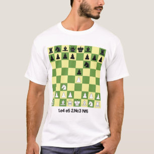Wiener Schachspiel Schach öffnet Shirt Schachgesch