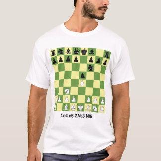 Wiener Schachspiel Schach öffnet Shirt Schachgesch