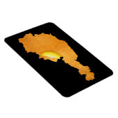 Wiener Schnitzel - Karte Österreichs Magnet (Rechte Seite)