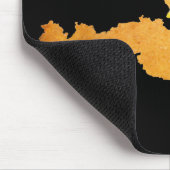Wiener Schnitzel - Karte Österreichs Mousepad (Ecke)