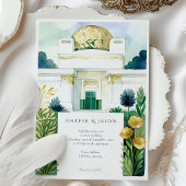 Wiener Secession Gebäude Jugendstil Einladung