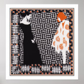 Wiener Sezession - Kolo Moser Vorfruhling Poster (Vorne)