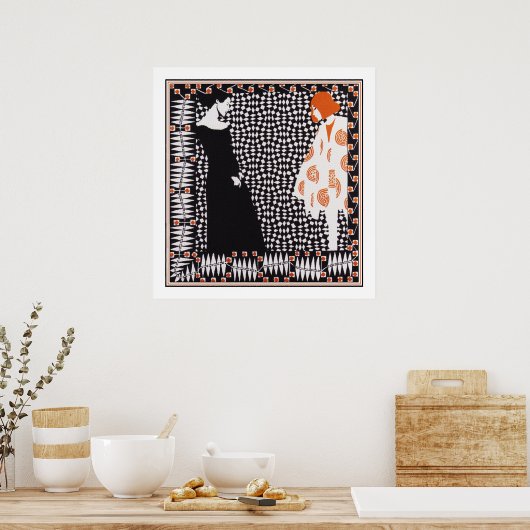 Wiener Sezession - Kolo Moser Vorfruhling Poster (Küche)