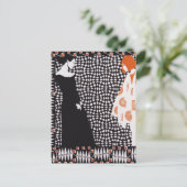 Wiener Sezession - Kolo Moser Vorfruhling Postkarte (Stehend Vorderseite)