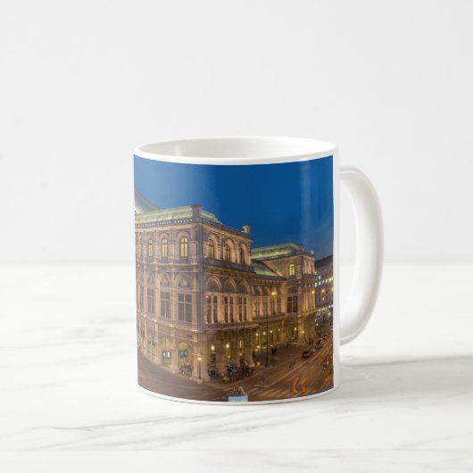 Wiener Staat Opera Kaffeetasse (VorderseiteRechts)