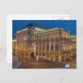 Wiener Staat Opera Postkarte (Vorne/Hinten)