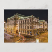 Wiener Staat Opernhaus Postkarte (Vorderseite)