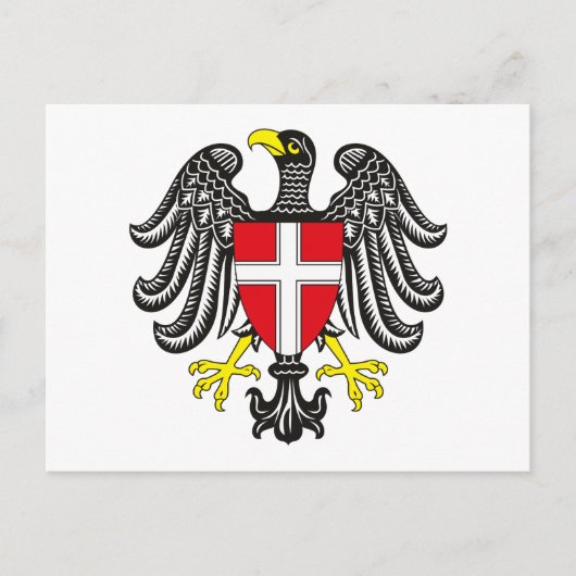Wiener Wappen Postkarte (Vorderseite)