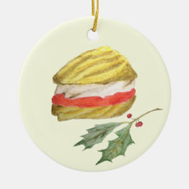 Wiener Whirlpool Biscuit und Heilige Weihnachten Keramik Ornament