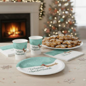 Wiener Wonderland Dachshund Christmas Doxie Serviette