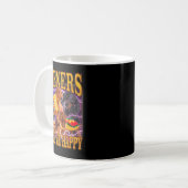 Wieners Make Me Happy Funny Dachshund Dog Lover Kaffeetasse (Vorderseite Links)