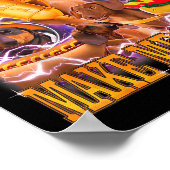 Wieners Make Me Happy Funny Dachshund Dog Lover  Poster (Ecke)