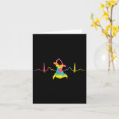 Wiennese Waltz Tango Slow Fox Quickstep Ballroom D Karte (Gelbe Blume)