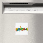 Wiesbaden Deutschland Skyline Magnet (In Situ (Geschirrspüler))