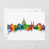 Wiesbaden Deutschland Skyline Postkarte (Vorne/Hinten)