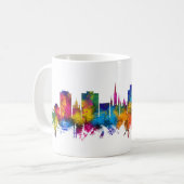 Wiesbaden Germany Skyline Kaffeetasse (Vorderseite Links)
