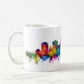 Wiesbaden Germany Skyline Kaffeetasse (Links)