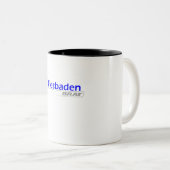 Wiesbaden-Gör - zwei tonte Coffe Tasse - 101005 (VorderseiteRechts)