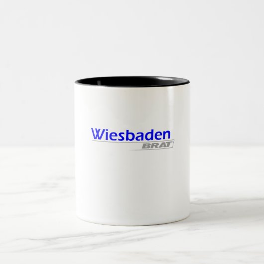 Wiesbaden-Gör - zwei tonte Coffe Tasse - 101005 (Mittel)