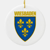 Wiesbaden Keramik Ornament (Hinten)